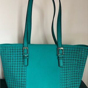 Elegant Teal Tote Bag
